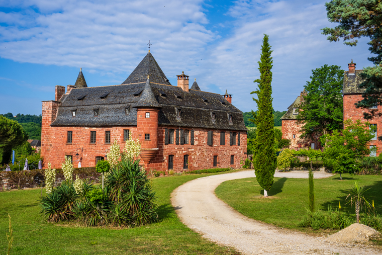 Château de Vassinhac à Collonges la Rouge - Photo Grégory Rohart Château de Vassinhac, ancienne demeure du vicomte de Turenne à Collonges-la-Rouge, Corrèze © Grégory Rohart