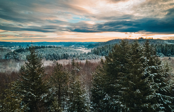 La Corrèze en hiver