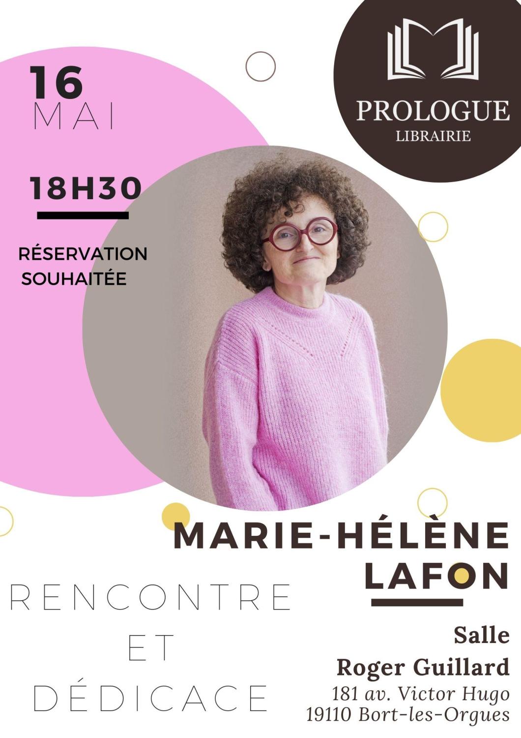Marie-Hélène Lafon - Dédicace 