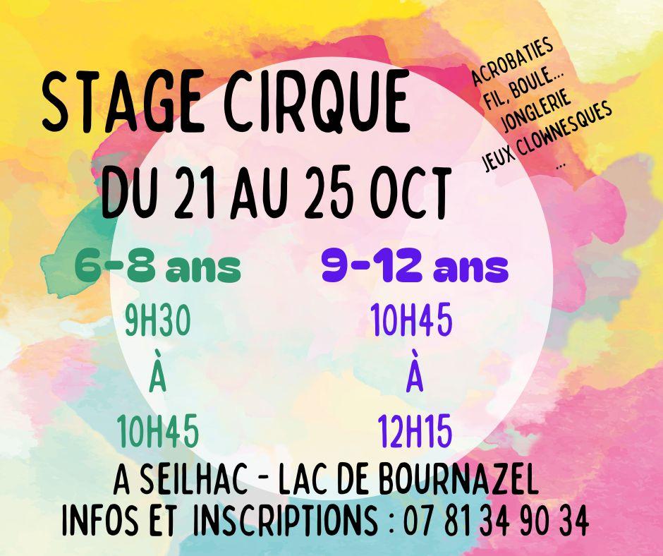 Stage cirque - 1