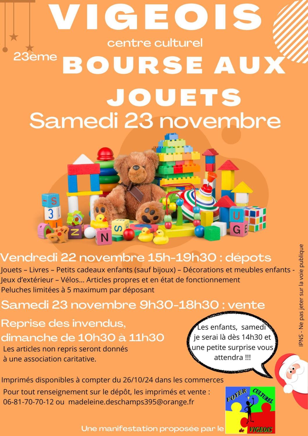 Bourse aux jouets 2024 - 1