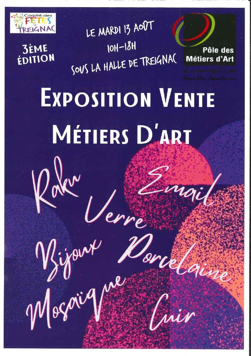 TREIGNAC Métiers d'arts 13.08.2024