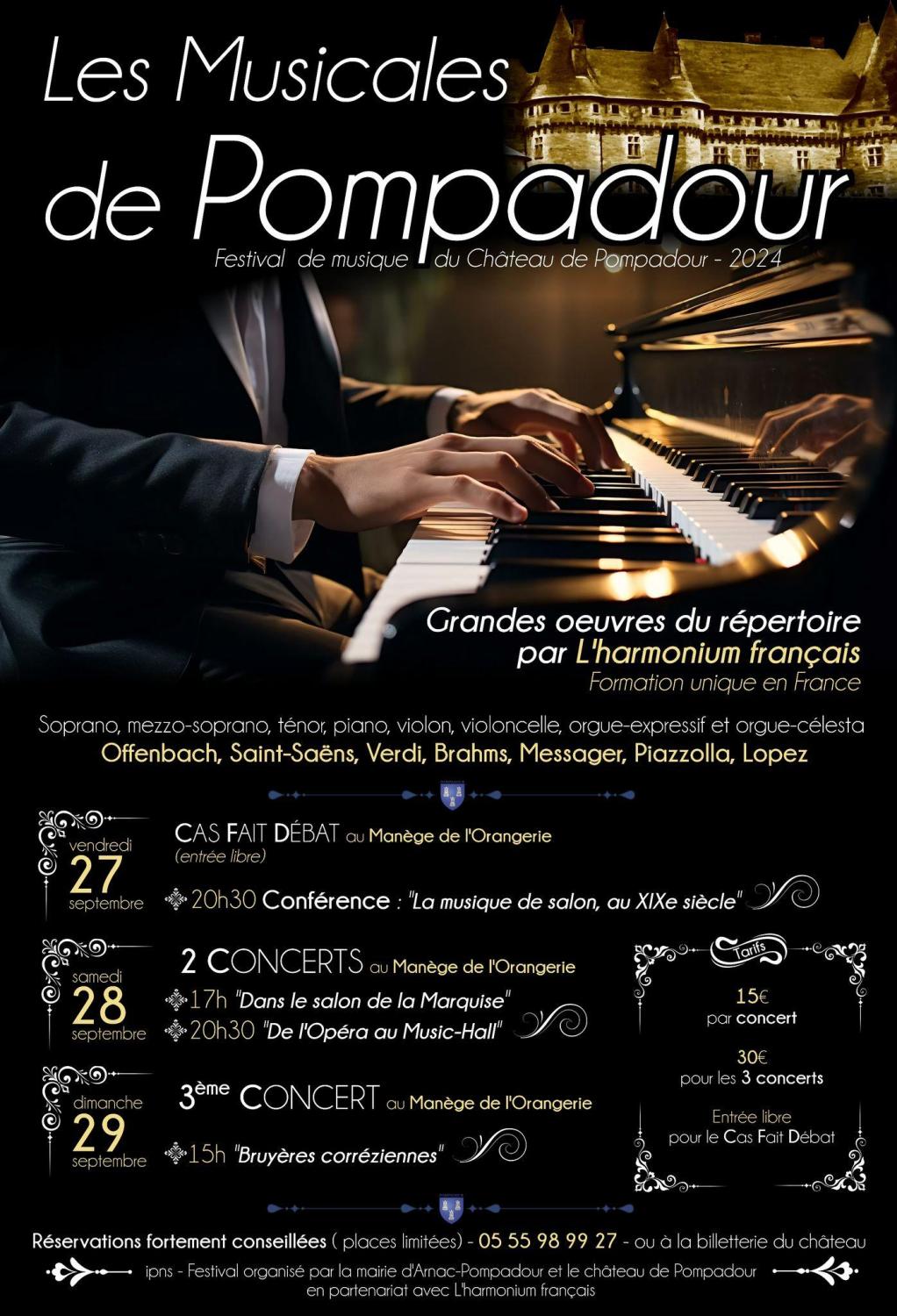Pompadour - Les musicales - 27 au 29 09 2024