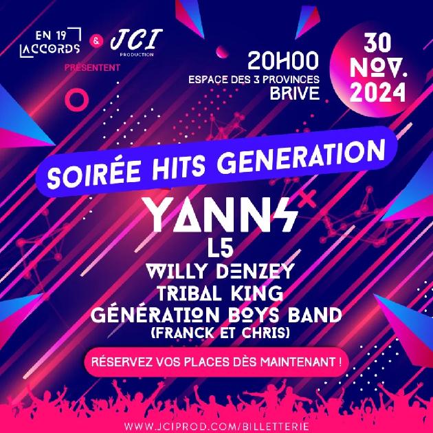 soirée hits generation