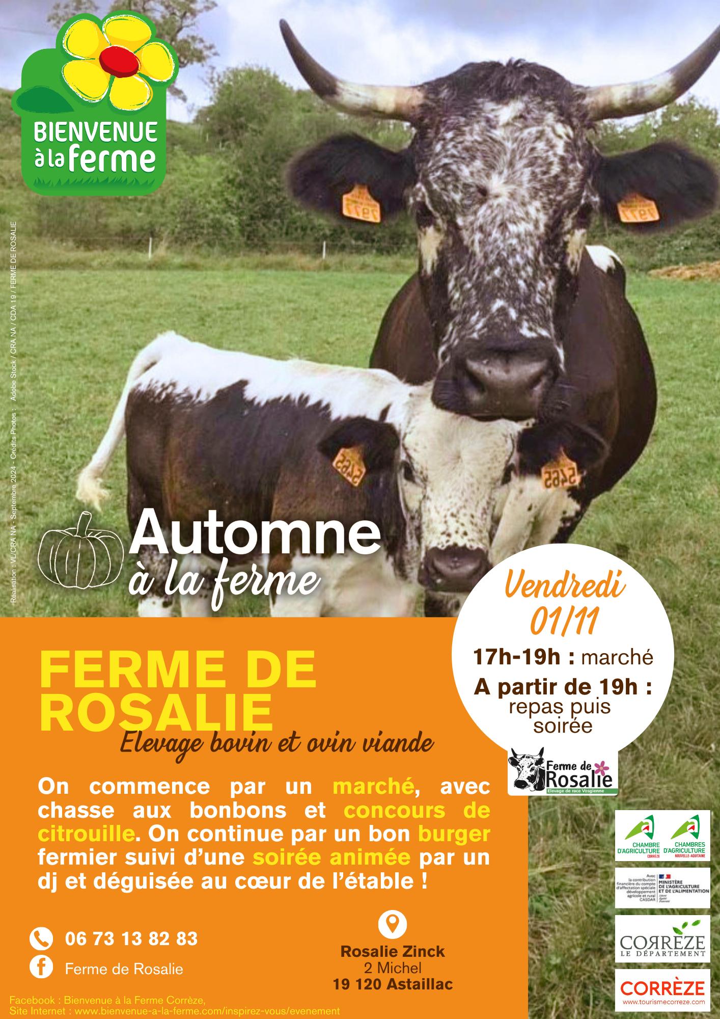 Affiches Présentations Fermes - A4 - 4 - FERME ROSALIE