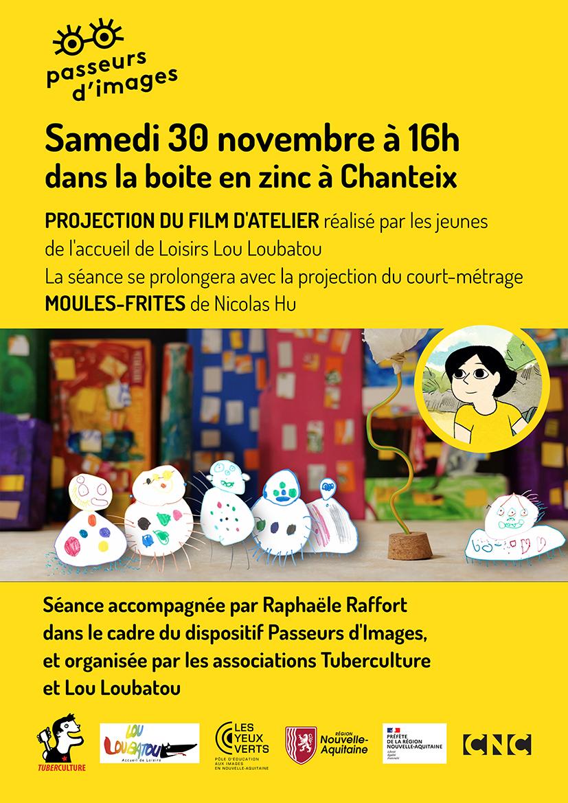 FLYER  - 30 NOVEMBRE - RECYCL' ANIMS + MOULES FRITES