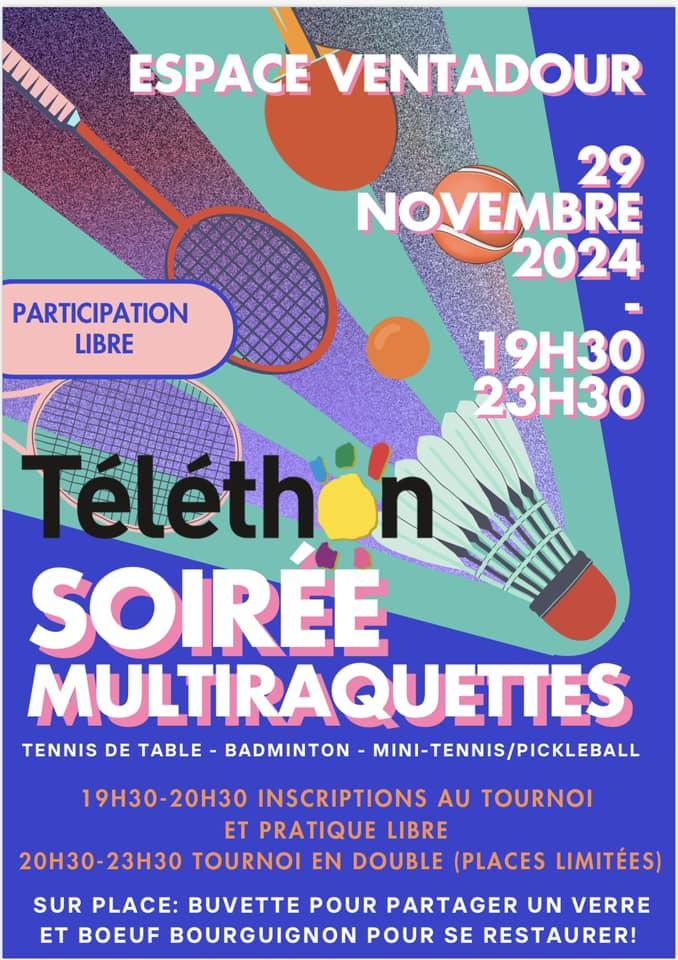 soirée multi raquettes