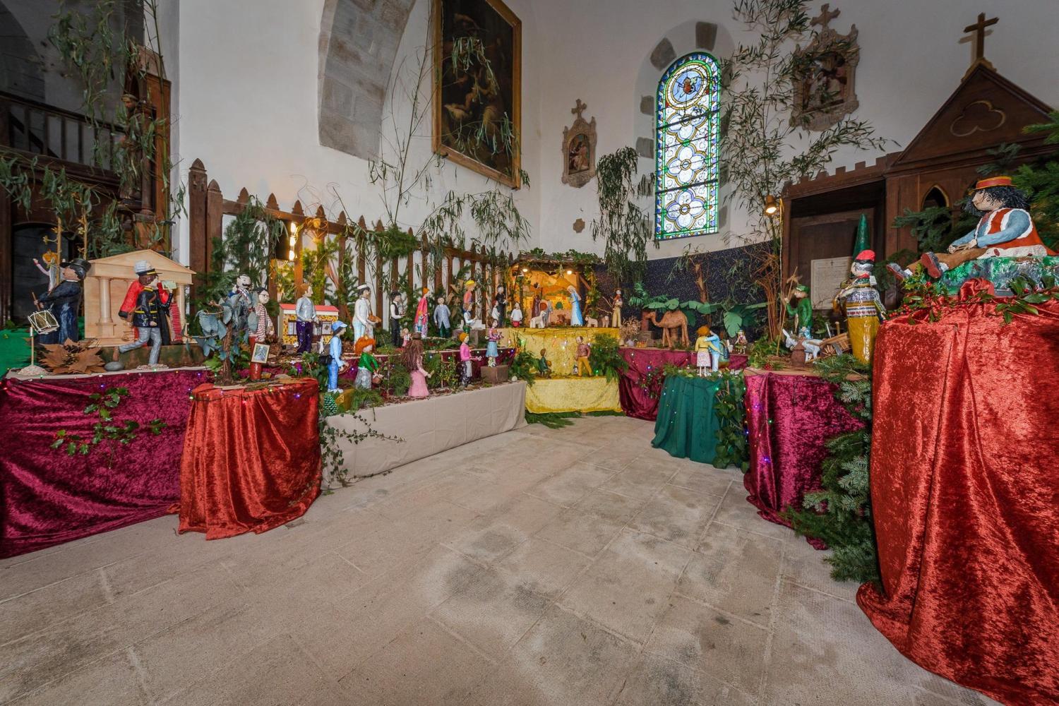 Crèche Eglise de Ségur Le Château 