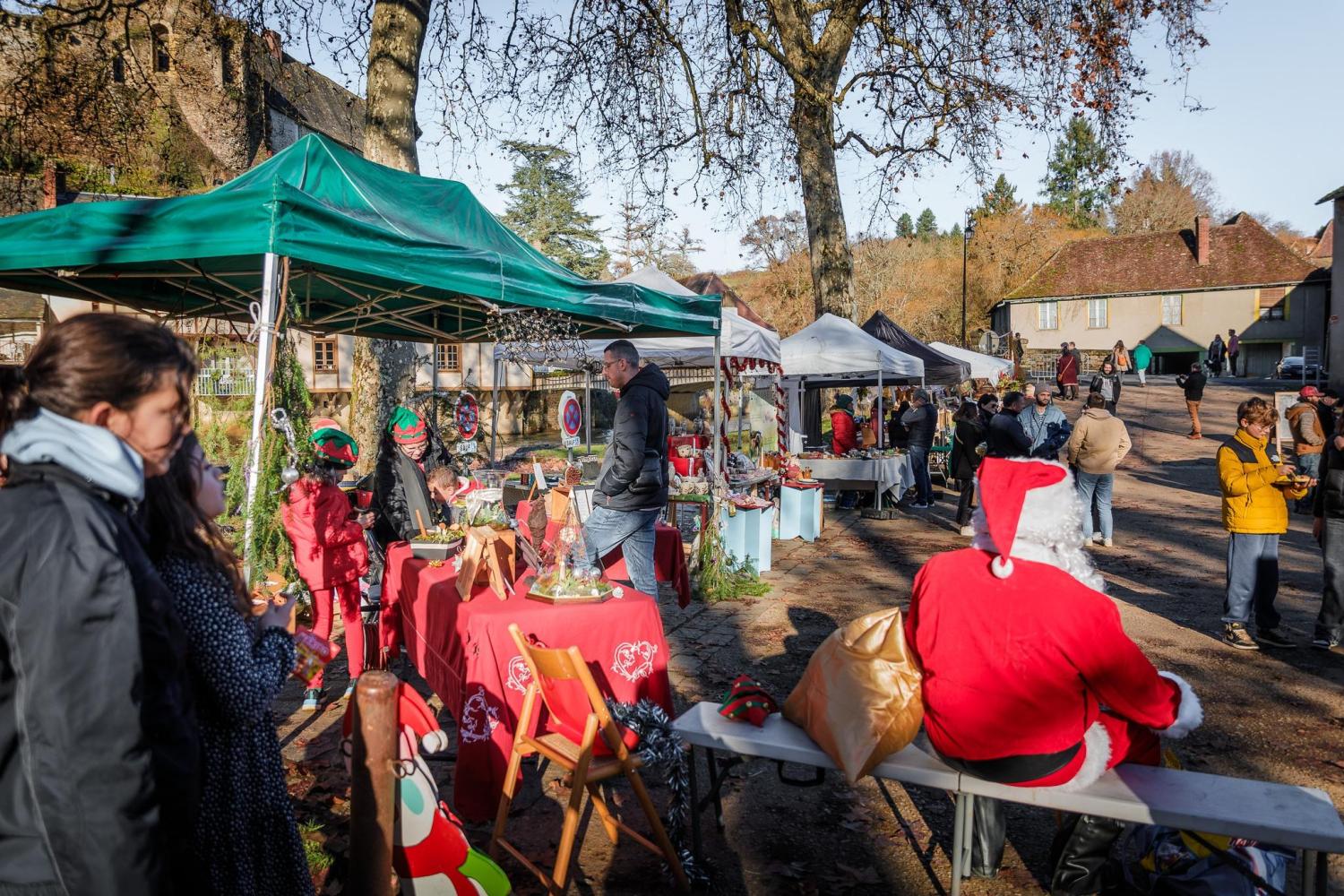 marché Noël Ségur Le Château 