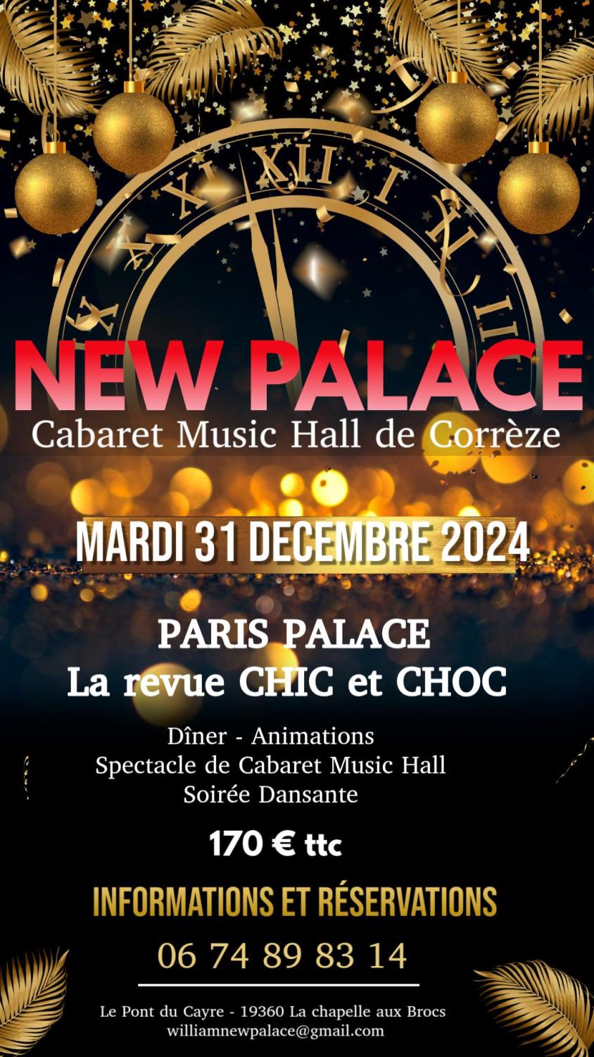 DINER SPECTACLE NOUVEL AN 2024