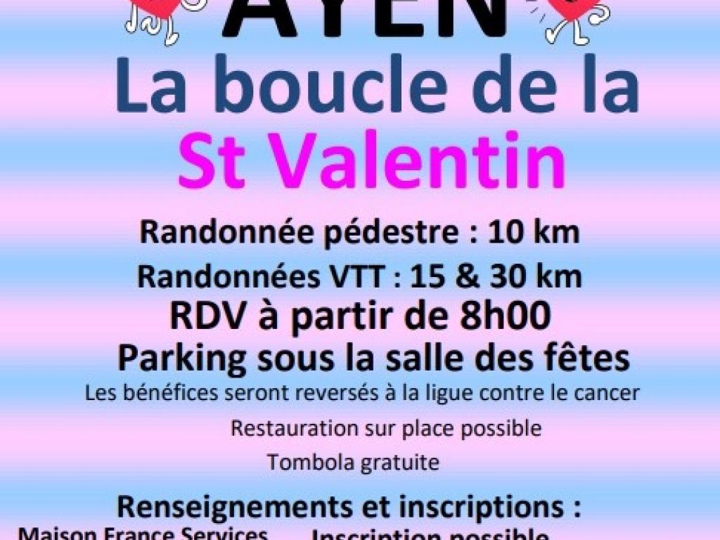 Boucle de la Saint-Valentin à Ayen