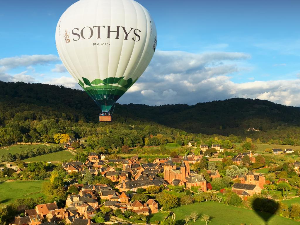 Site d'envol de Corrèze Montgolfière à Curemonte et sa région