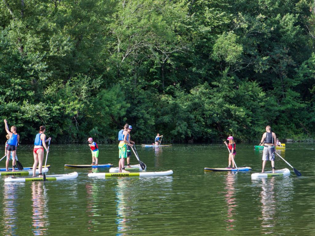 Stand up paddle Corrèze Sports Animations