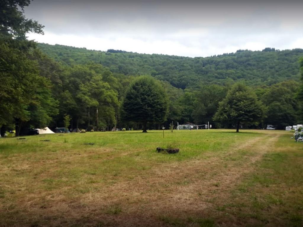 Aire d'accueil de camping-cars du camping le Vieux Moulin