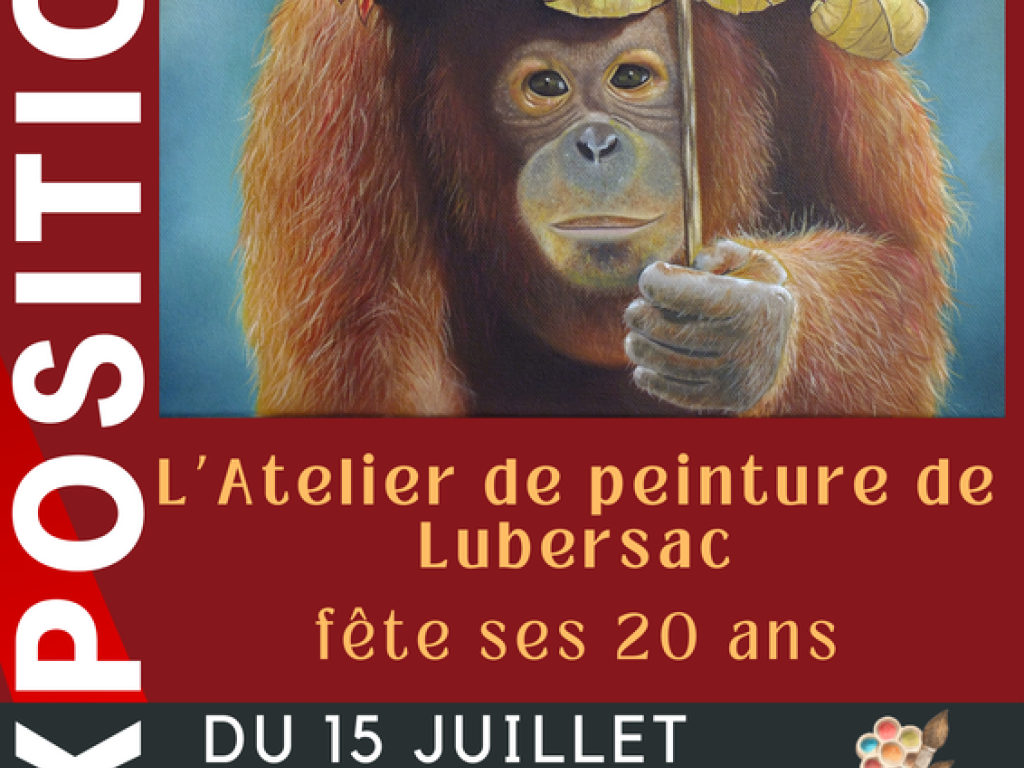 La Conserverie : Exposition de l'atelier de peinture de Lubersac