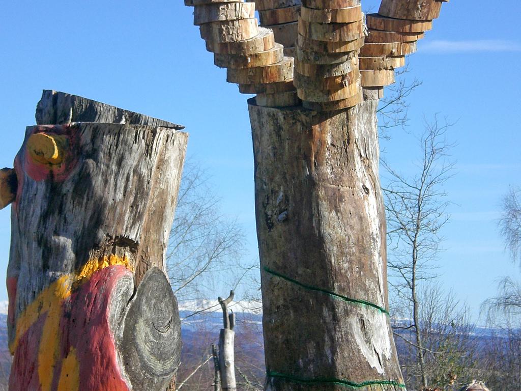 Les arbres redressés