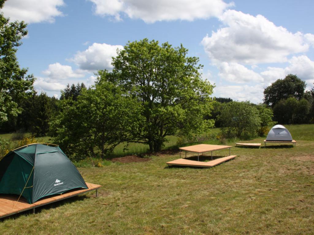 Aire de bivouac de la Maison du Parc Naturel Régional de Millevaches