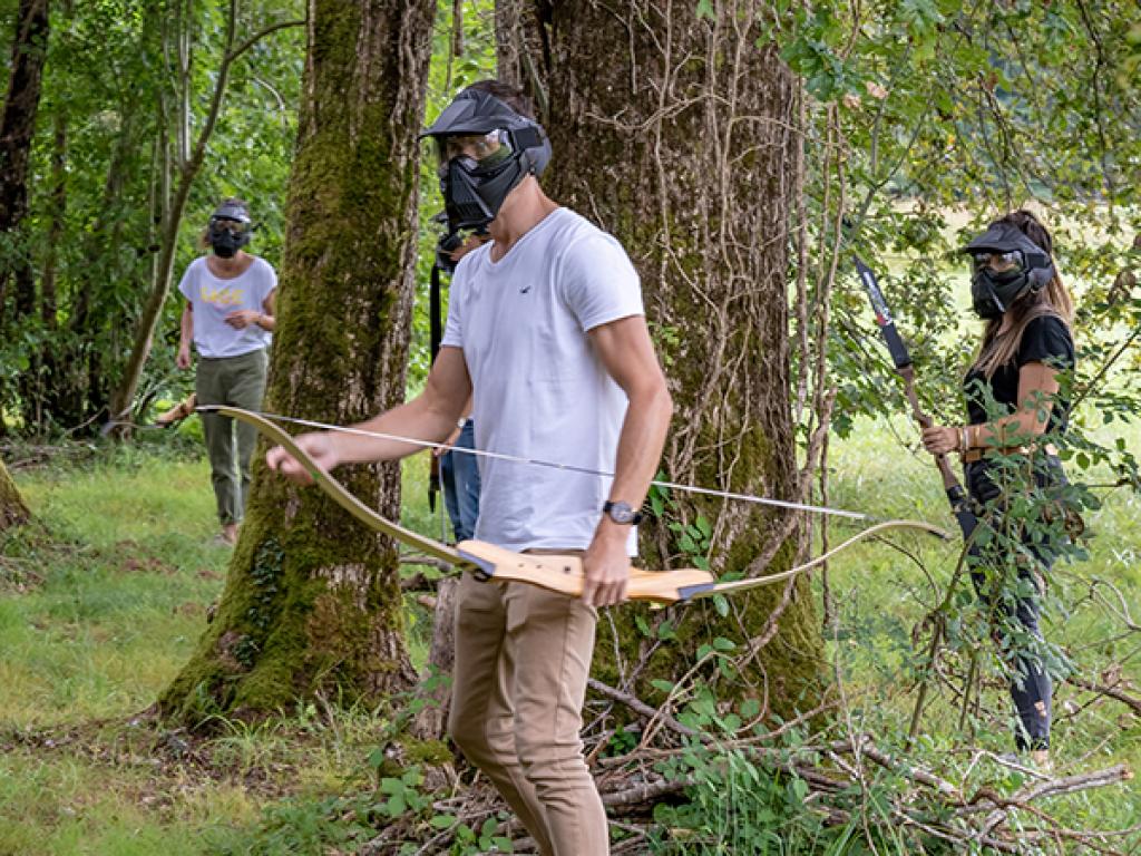 Tir à l'arc 3D Libre : BASE Sports Loisirs Vézère