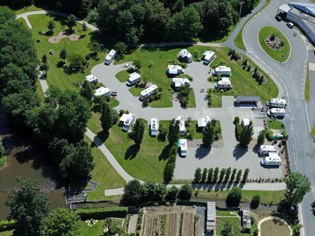 Aire d'accueil de camping-cars d'Objat