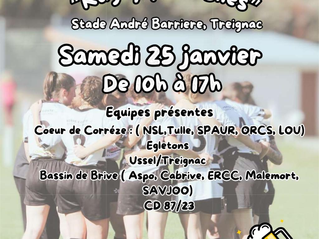 Rugby Club Treignac Challenge M15 "Rugby pour elles"