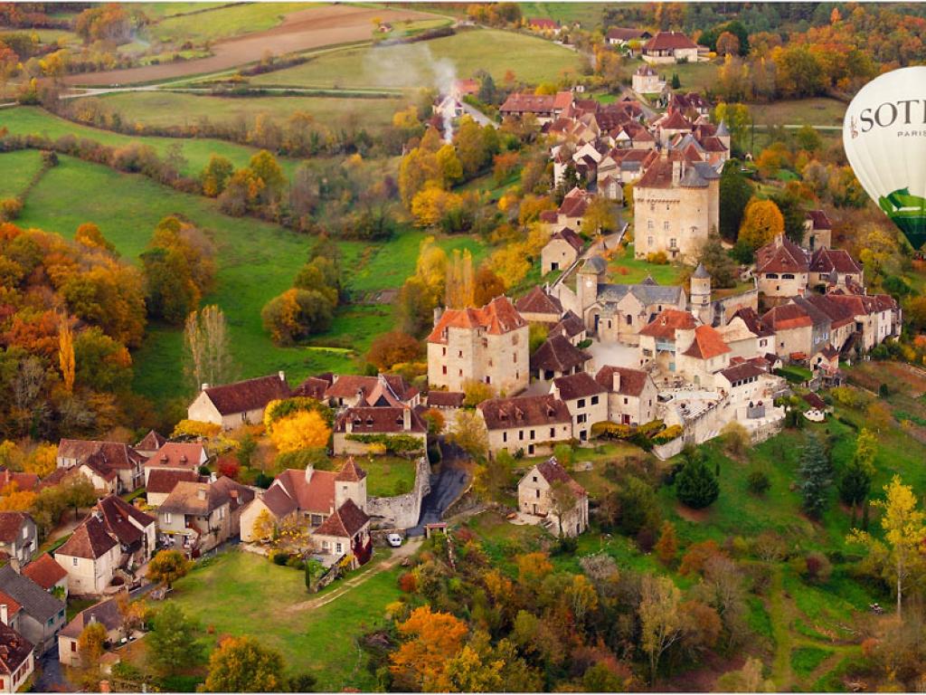 Site d'envol de Corrèze Montgolfière à Curemonte et sa région