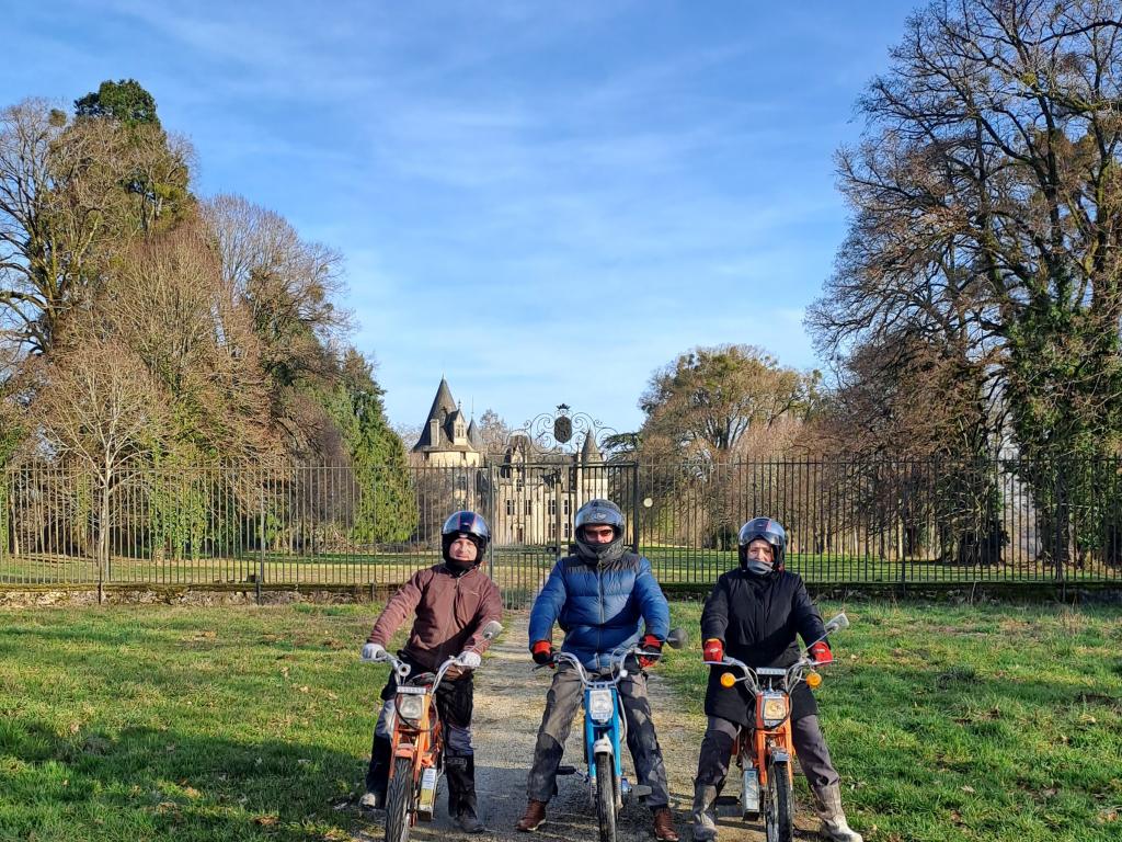 La Corrèze en Mobylette