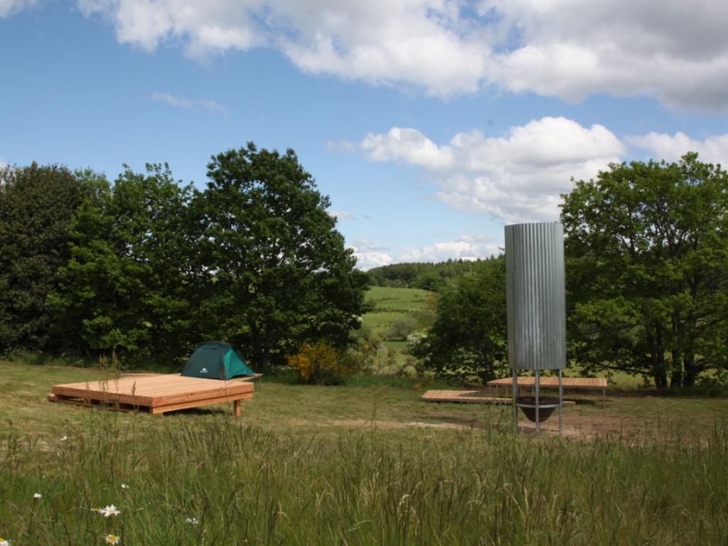 Aire de bivouac de la Maison du Parc Naturel Régional de Millevaches