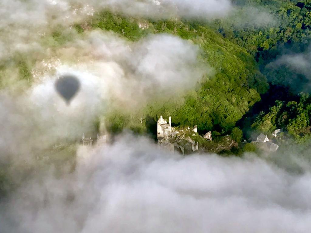 Site d'envol de Corrèze Montgolfière à Auriac