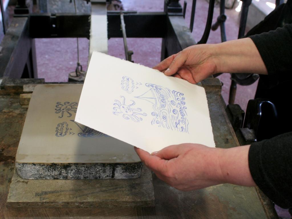 Atelier de lithographie