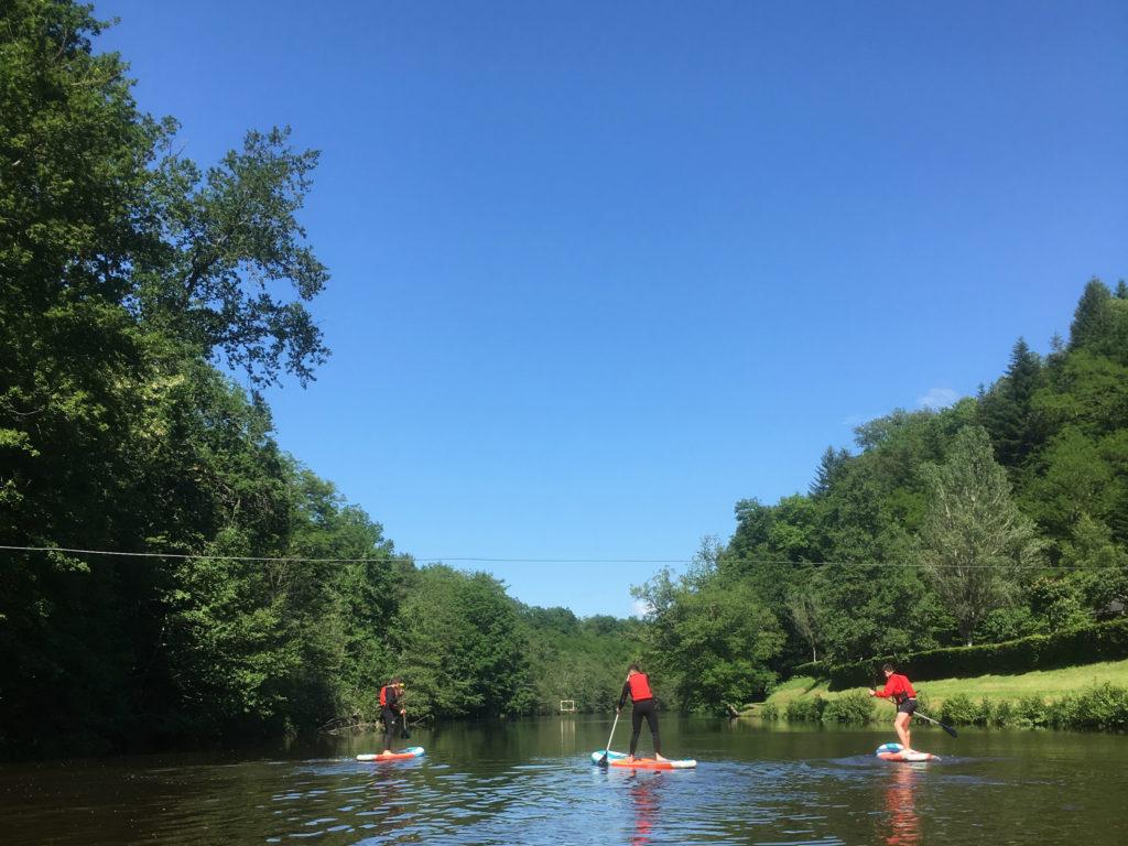 Stand-up Paddle Station Sports Nature Vézère Passion