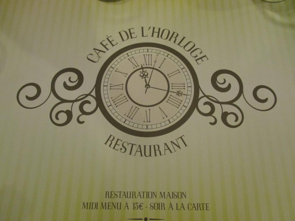 Le Café de l'Horloge