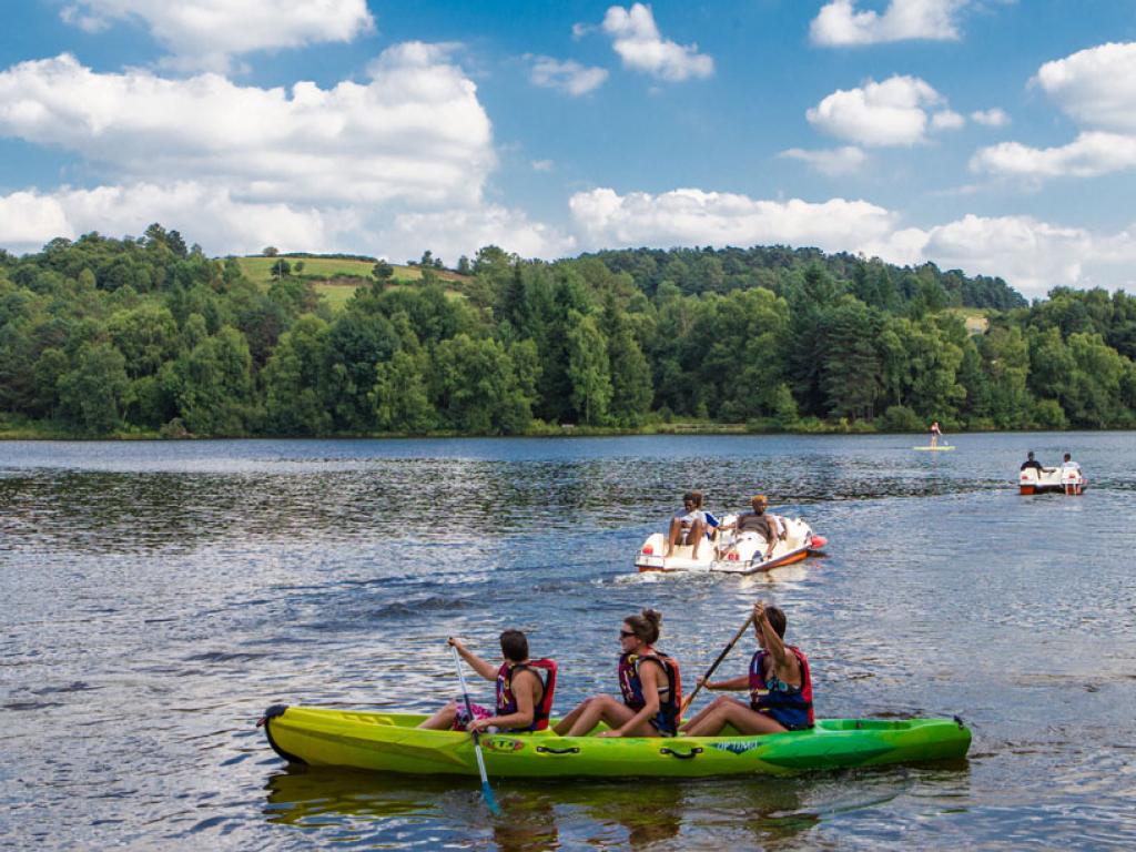 Stand up paddle plan d'eau de Miel