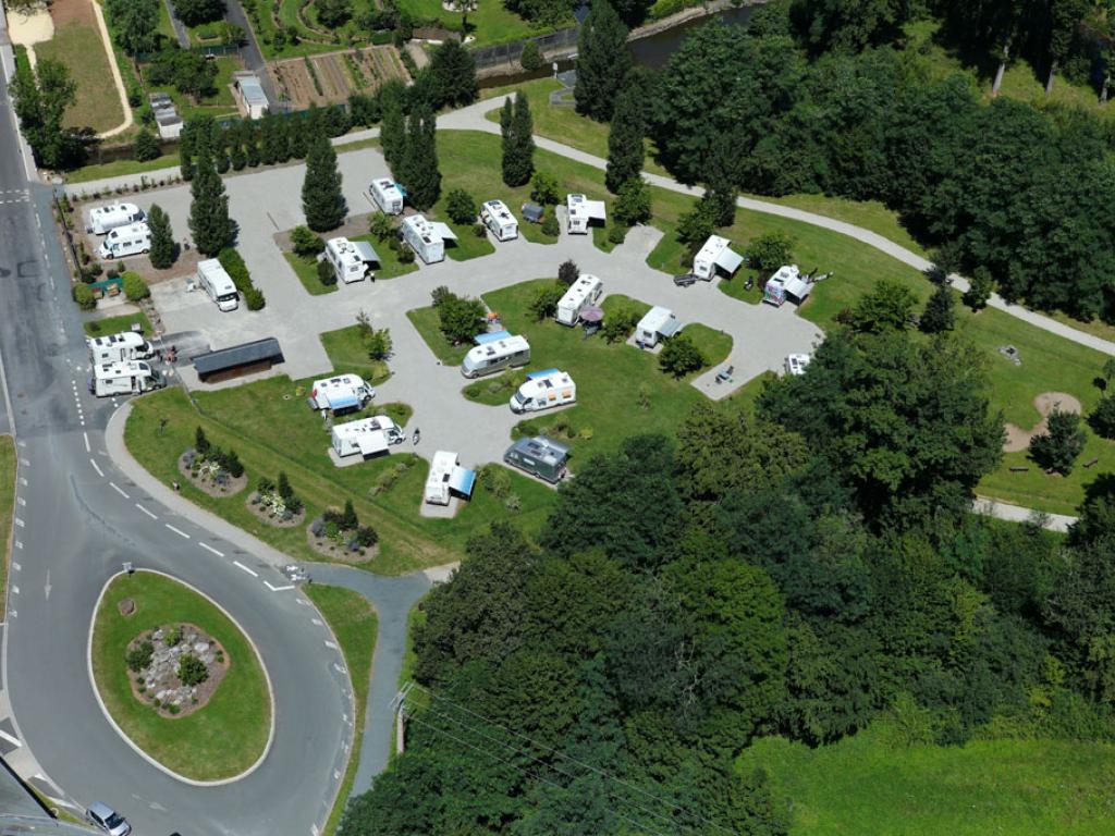 Aire d'accueil de camping-cars d'Objat