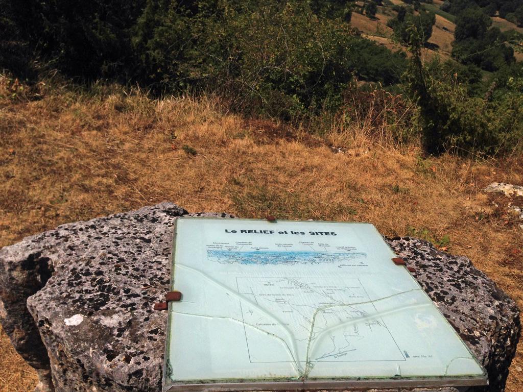 Table d'orientation de Puy d'Arnac