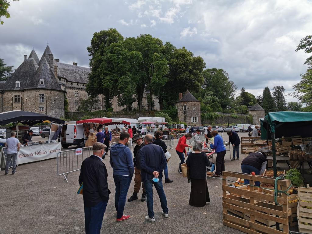 Marché de Pompadour