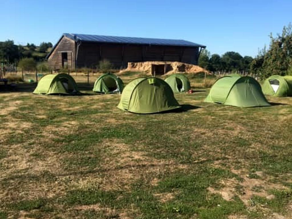 Aire d'accueil de camping cars de la ferme de Brossard