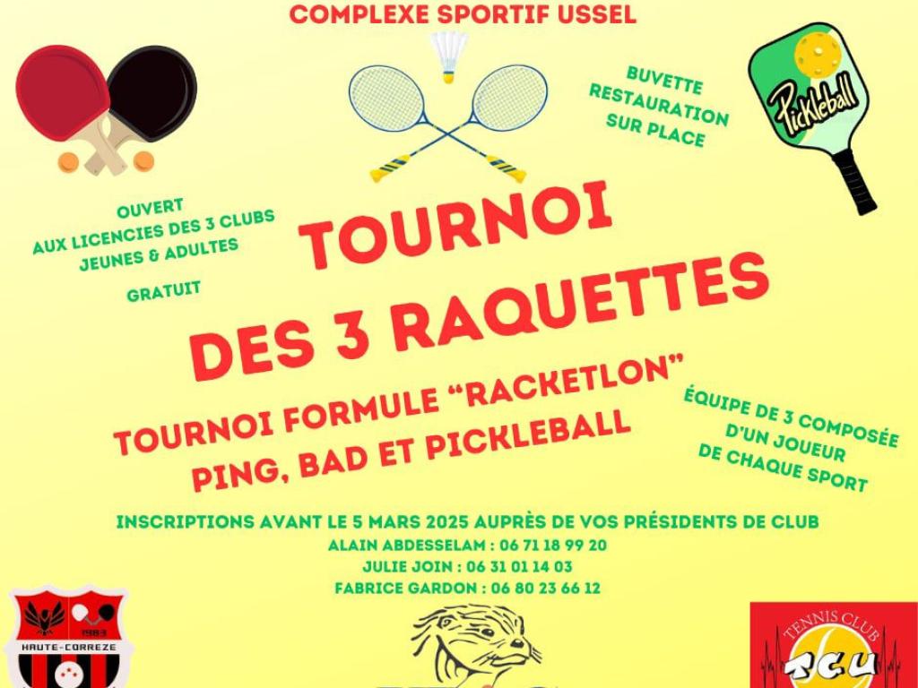 Tournoi des 3 raquettes