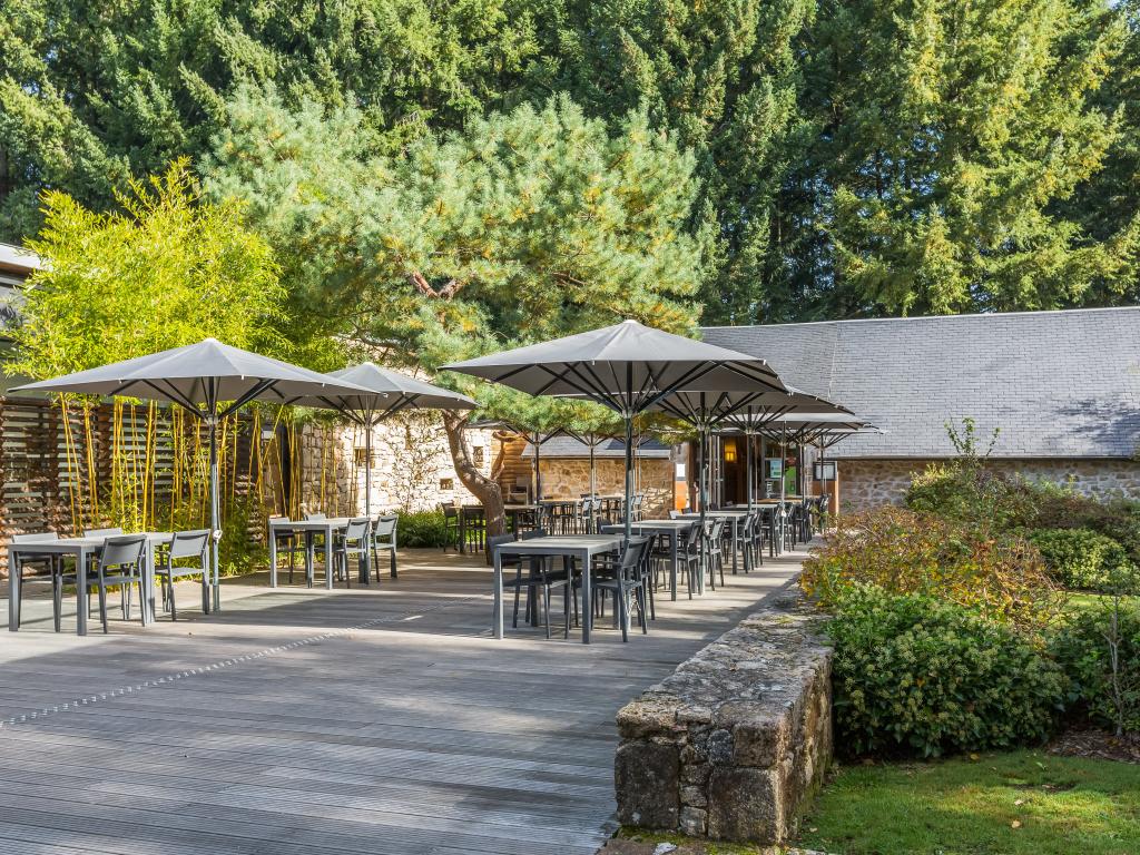 Le restaurant des jardins Sothys