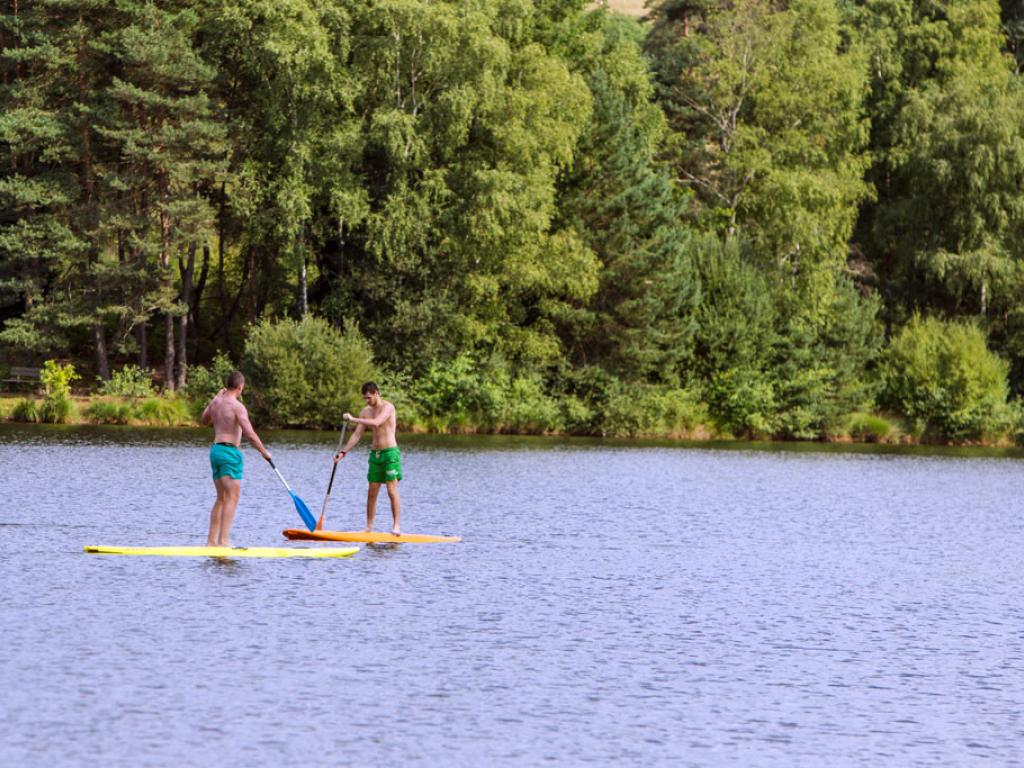 Stand up paddle plan d'eau de Miel