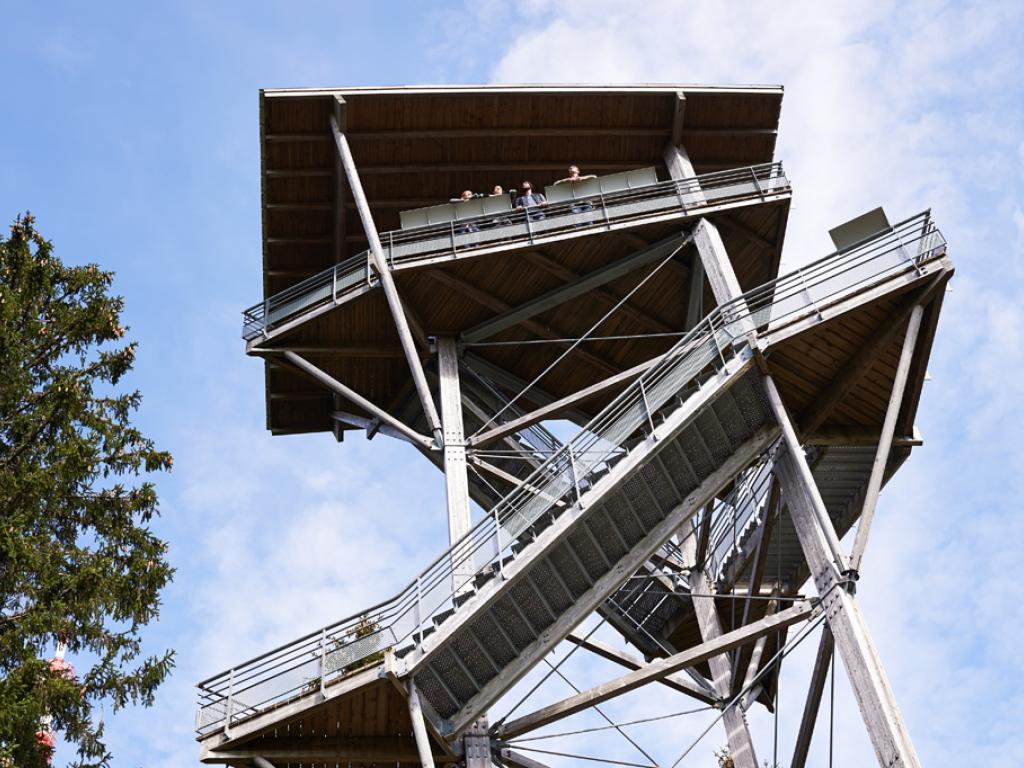 Tour panoramique du Mont-Bessou