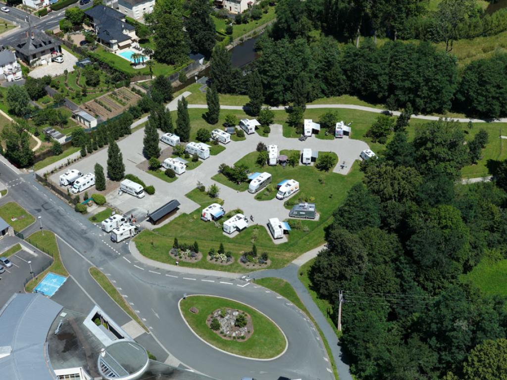 Aire d'accueil de camping-cars d'Objat