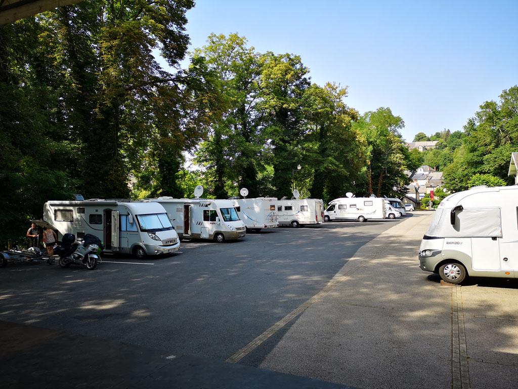 Aire d'accueil de camping-cars d'Uzerche