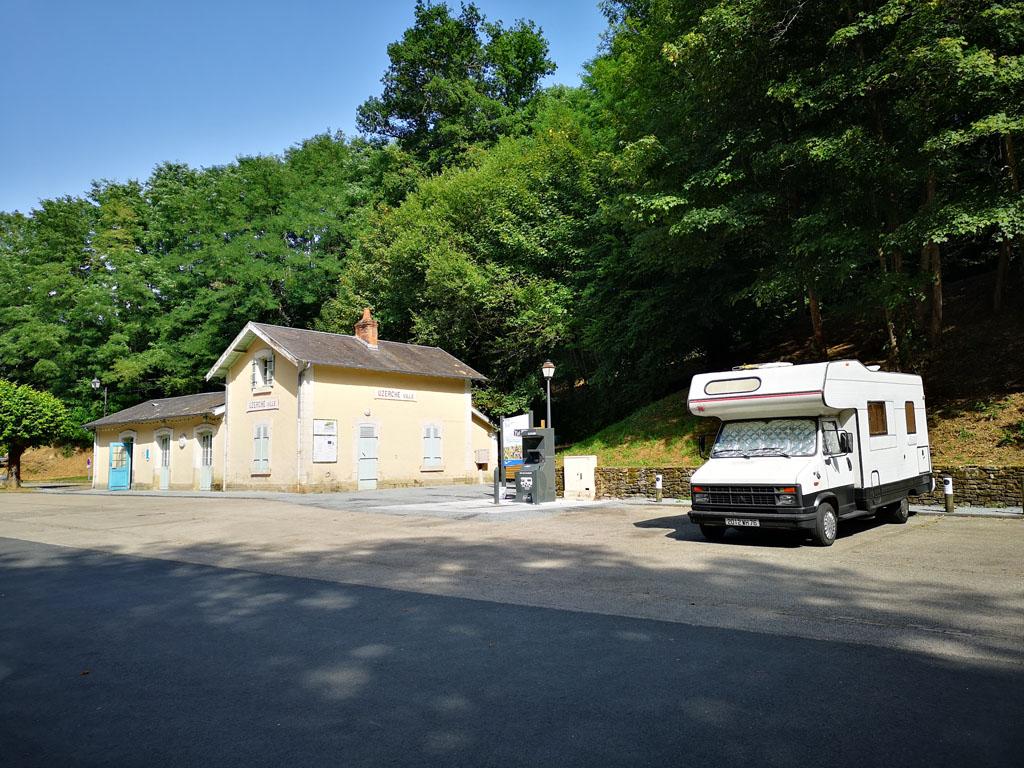 Aire d'accueil de camping-cars d'Uzerche