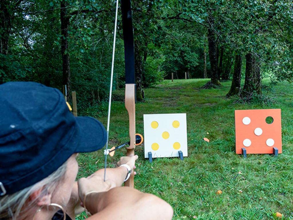 Tir à l'arc 3D Libre : BASE Sports Loisirs Vézère