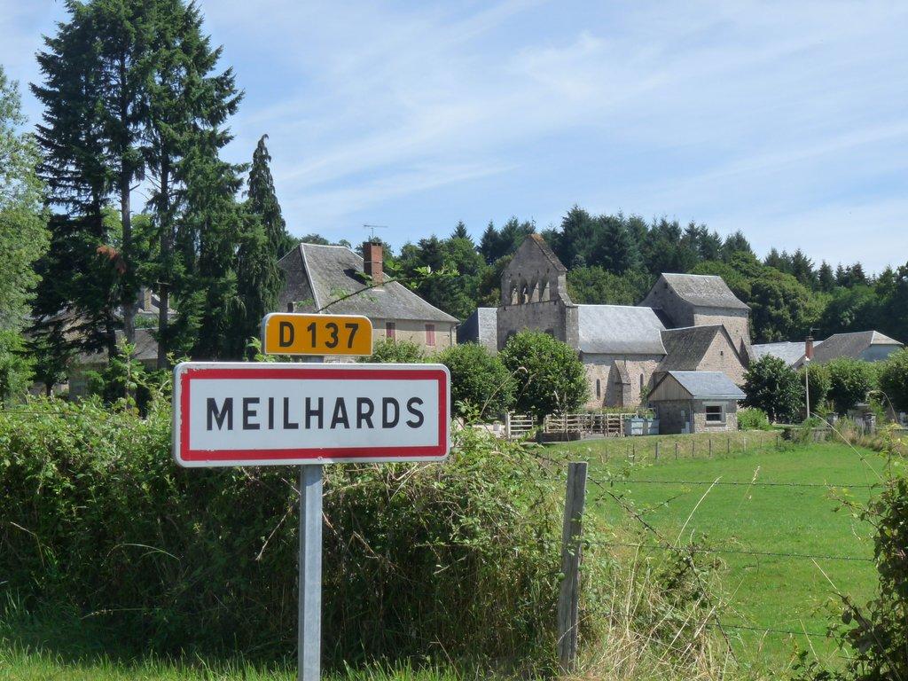 Aire d'accueil de camping-cars de Meilhards