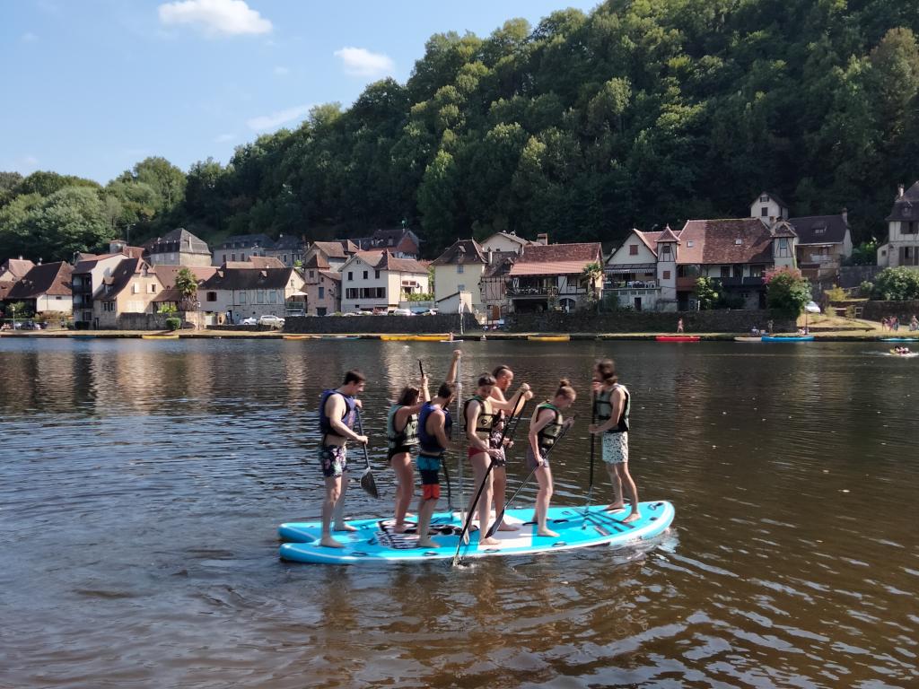 Stand up paddle Corrèze Sports Animations