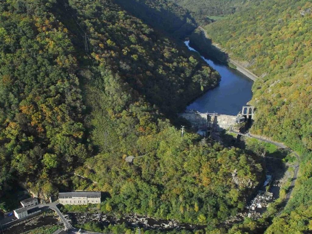 Site Hydroélectrique EDF du Saillant