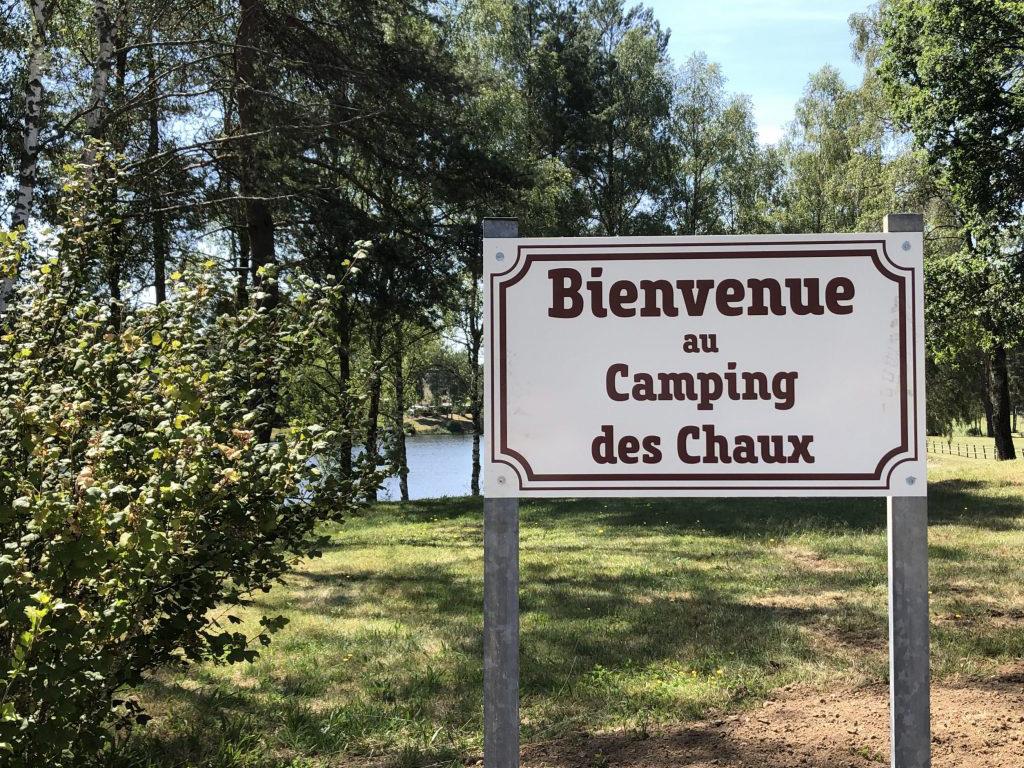 Aire d'accueil de camping-cars du camping de Sornac