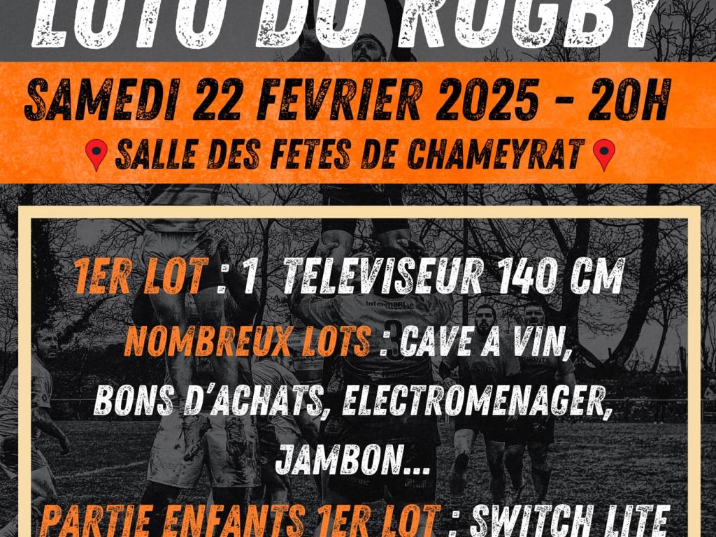 Loto du Rugby Club Chameyrat