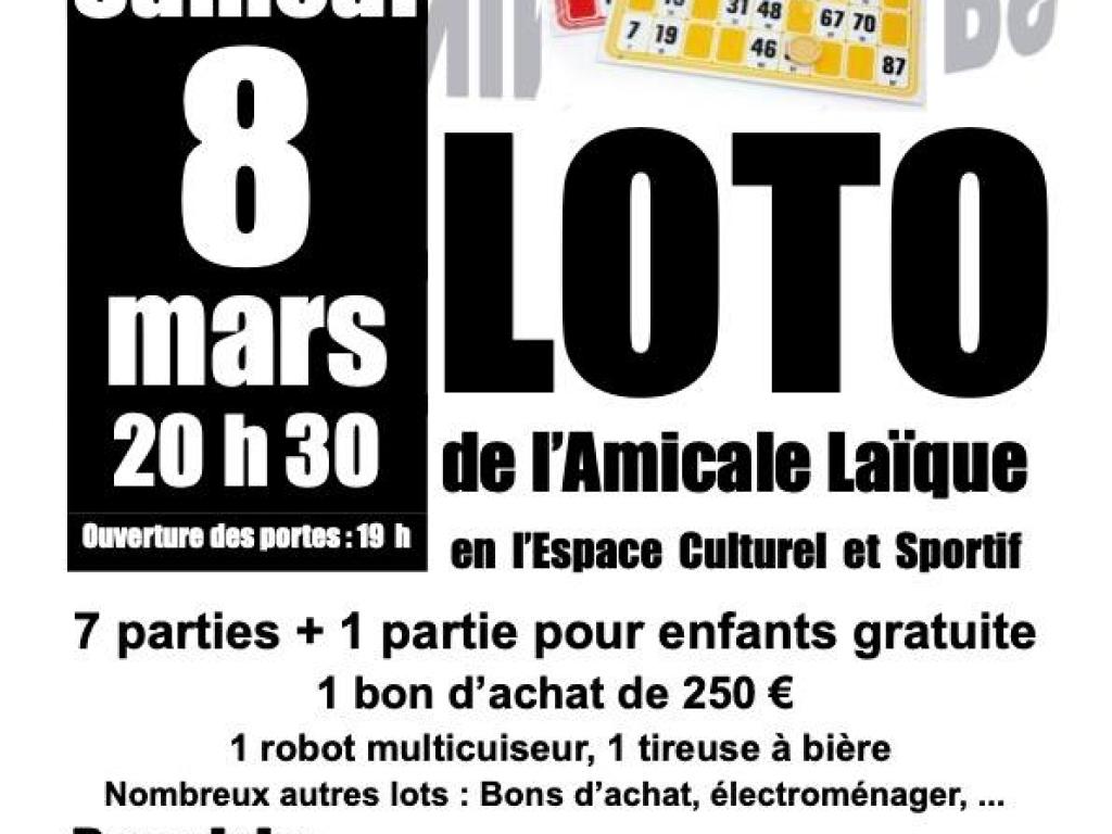 Loto de l'Amicale Laïque